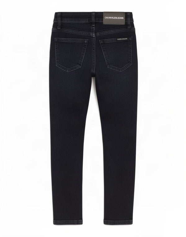 Calvin Klein Mädchen Skinny Jeans 5–6 Jahre W22 L20 Marineblau Baumwolle
