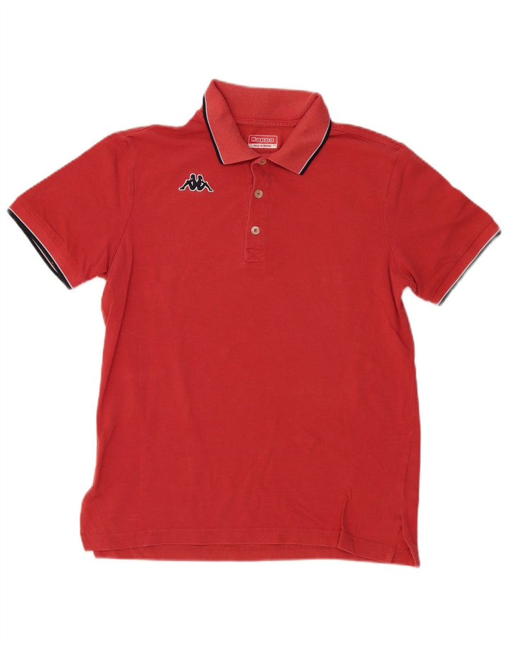 Kappa Herren Poloshirt Mittelrot
