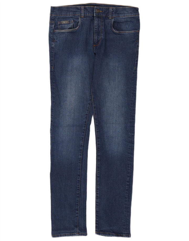 TRUSSARDI Herren Skinny Jeans W34 L33 Blau