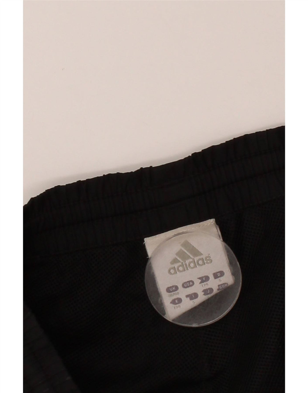 ADIDAS Mens Tracksuit Trousers XL  Black Polyester Vintage Adidas and Second-Hand Adidas from Messina Hembry 