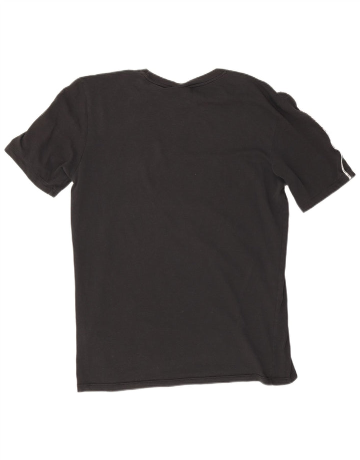 Nike Herren-T-Shirt mit Standard-Passform, mittelschwarz, Baumwolle