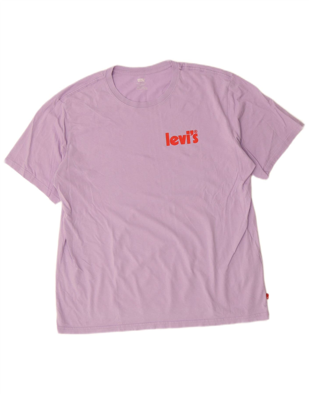 Levi's Herren Relaxed Fit Graphic T-Shirt Top Large Rosa Baumwolle