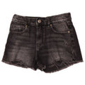 Zara Mädchen Jeansshorts 9-10 Jahre W26 Schwarz