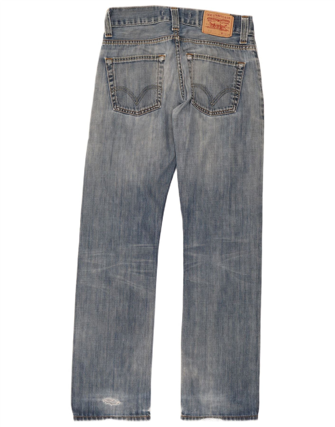 Levi's Herren 506 Standard Fit Straight Jeans W30 L34 Blau