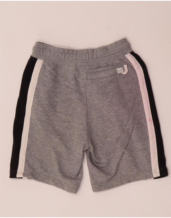 Nike Sportshorts für Jungen, 12–13 Jahre, Größe L, Grau, Farbblock