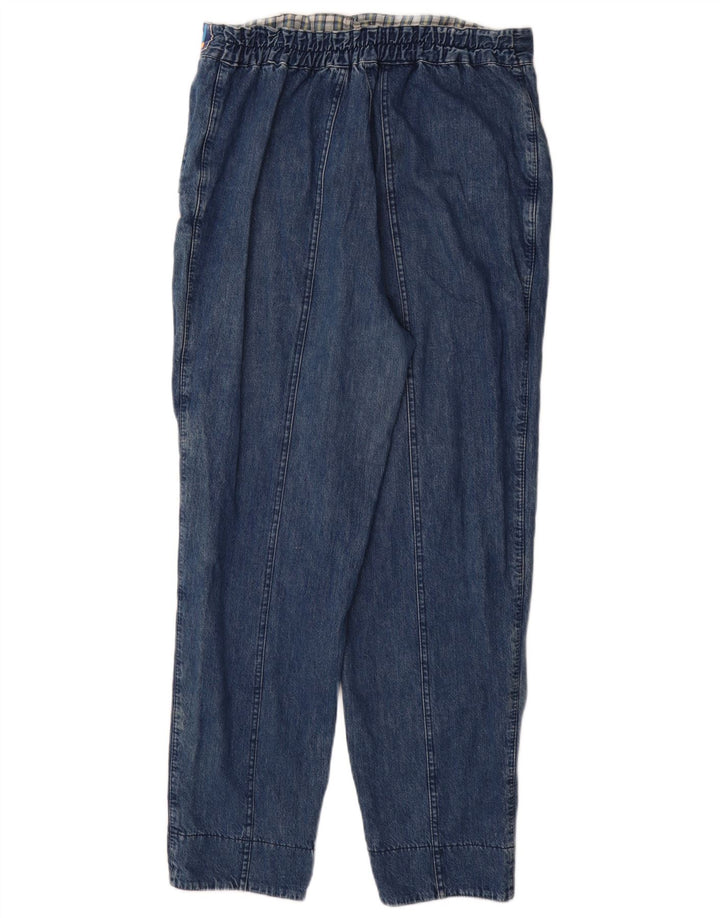 VINTAGE Tapered-Jeans für Damen, Größe L, W34, L30, Blau