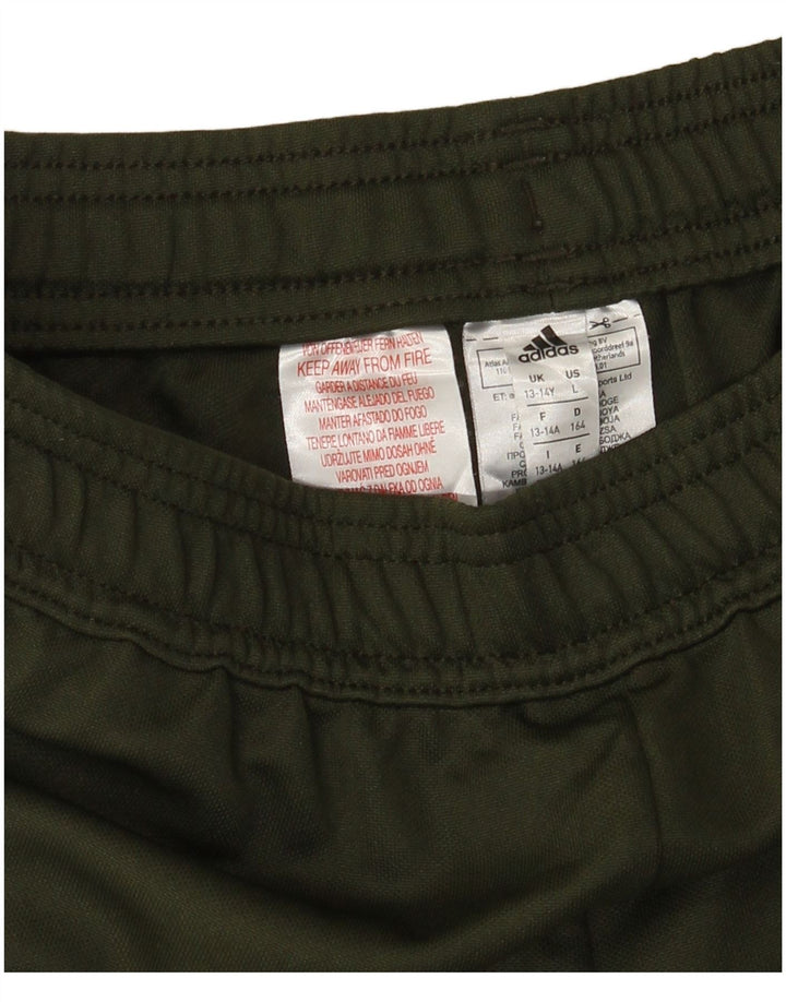 Adidas Climacool Trainingshose für Jungen, 13–14 Jahre, Khaki, Polyester