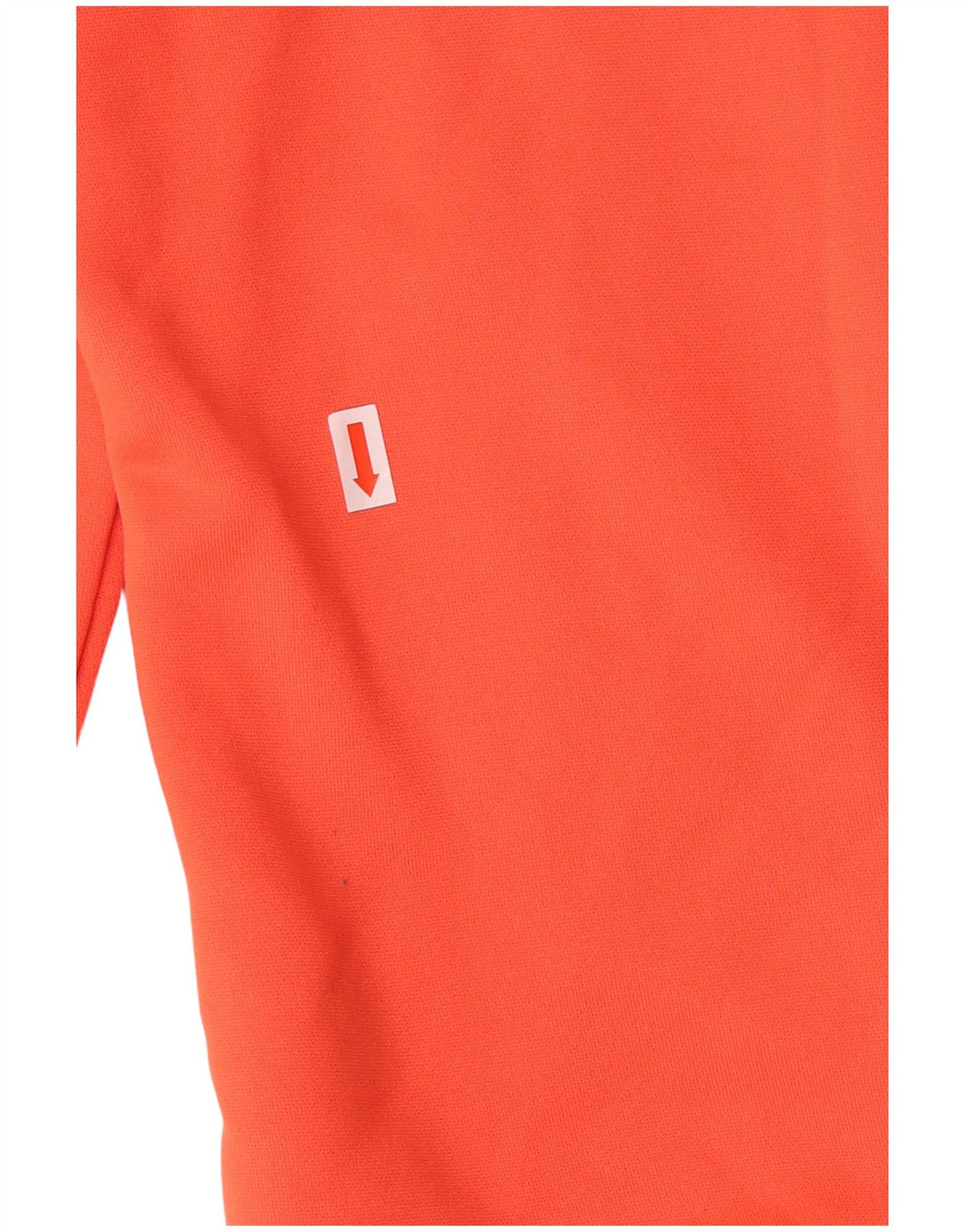 ADIDAS Damen Climalite Trainingsanzug Top Jacke UK 8/10 Small Orange