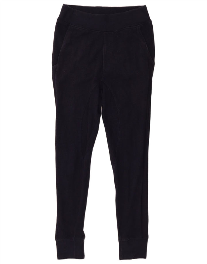 Zara Herren-Trainingshose, Jogginghose, klein, marineblau, Baumwolle