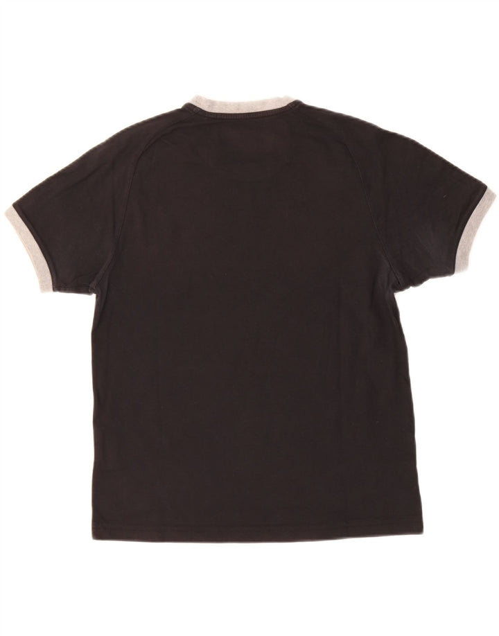 CHAMPION Mens Short Sleeve T-Shirt Top Small Black Cotton Vintage Champion and Second-Hand Champion from Messina Hembry 