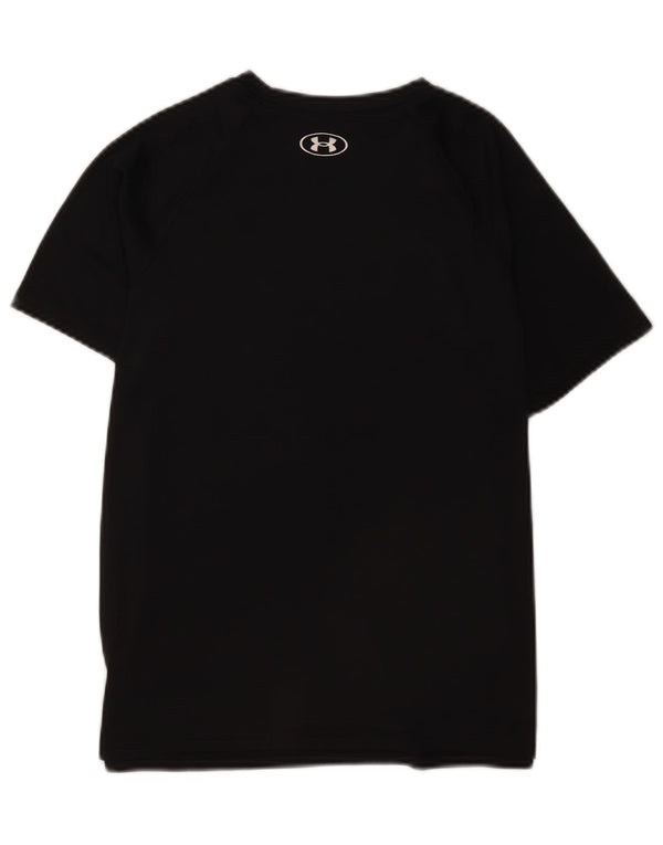 Under Armour Mädchen-T-Shirt mit Grafik, 11–12 Jahre, Größe L, Schwarz, Sport