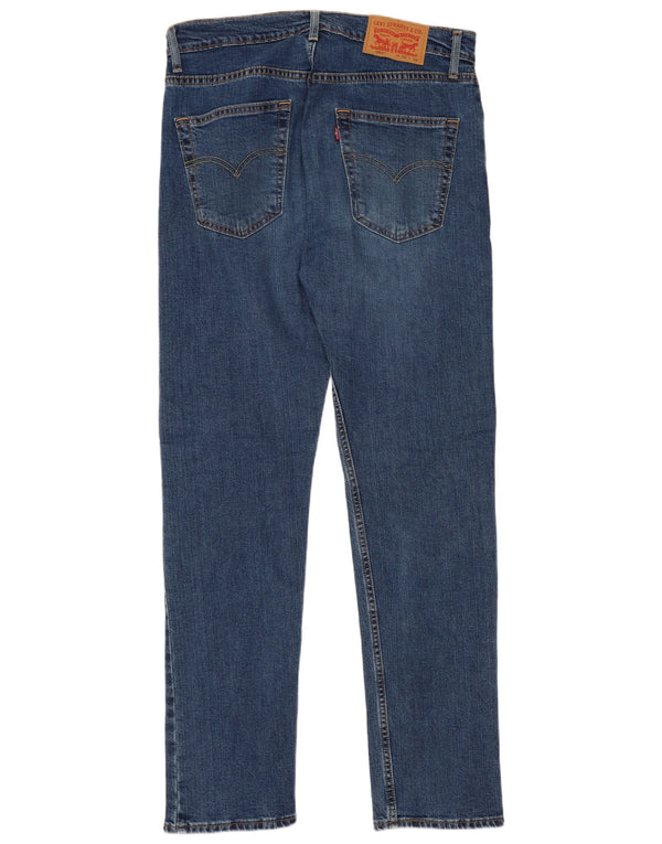 Levi's Herren 502 Tapered Jeans W32 L32 Blaue Baumwolle