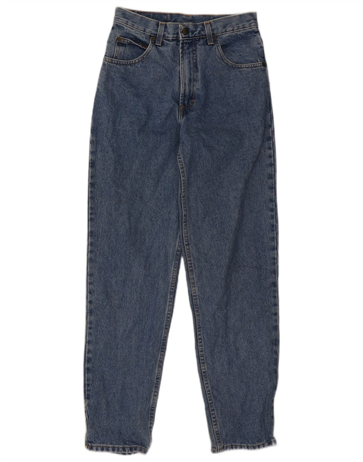 Vintage Damen Tapered Jeans W26 L29 Blau