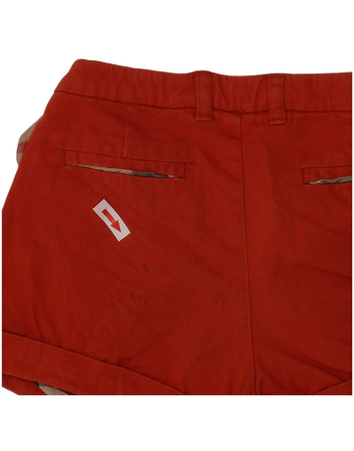 Burberry Chino-Shorts für Mädchen, 5–6 Jahre, W22, rot, Baumwolle, klassisch