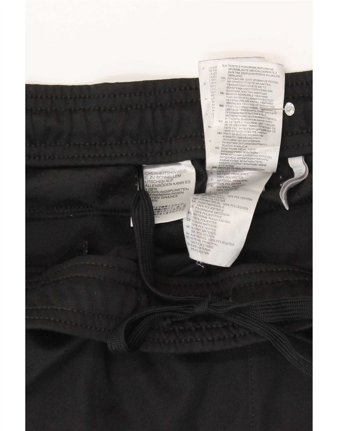 Adidas Herren Climacool Trainingshose, groß, aus schwarzem Polyester