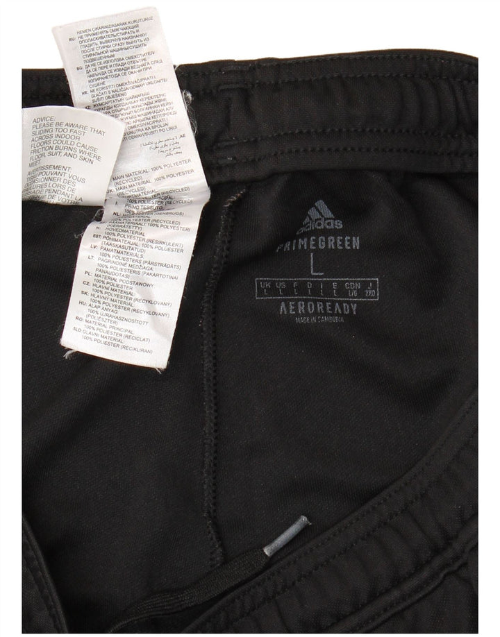 Adidas Herren Aeroready Trainingshose, groß, aus schwarzem Polyester