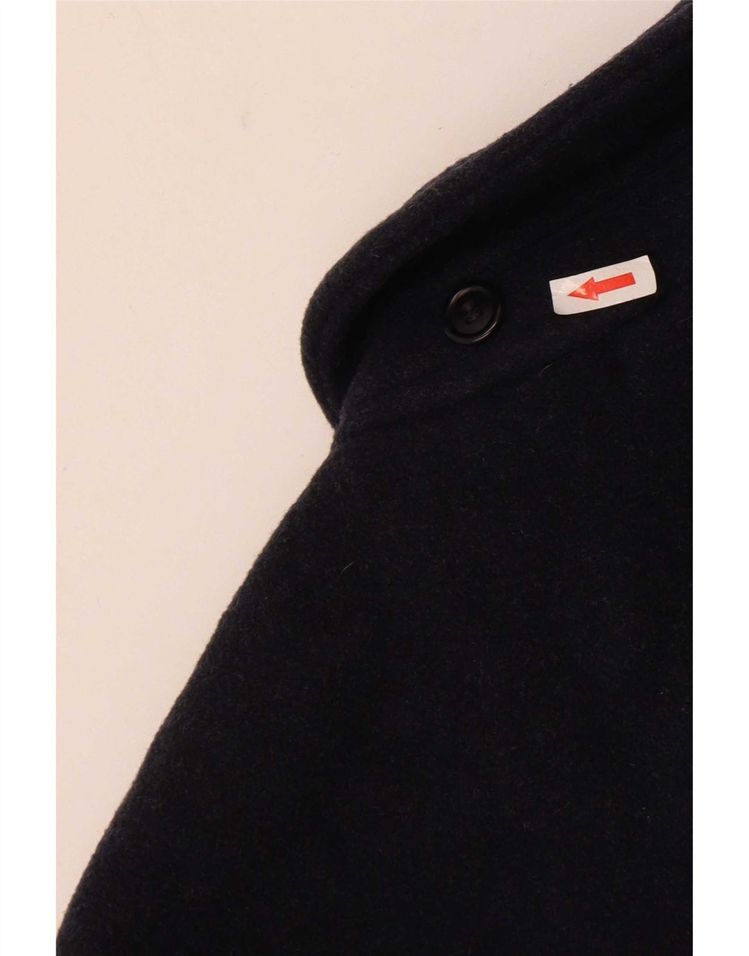 Lebole Herren Loose Fit Dufflecoat UK 42 XL Marineblau