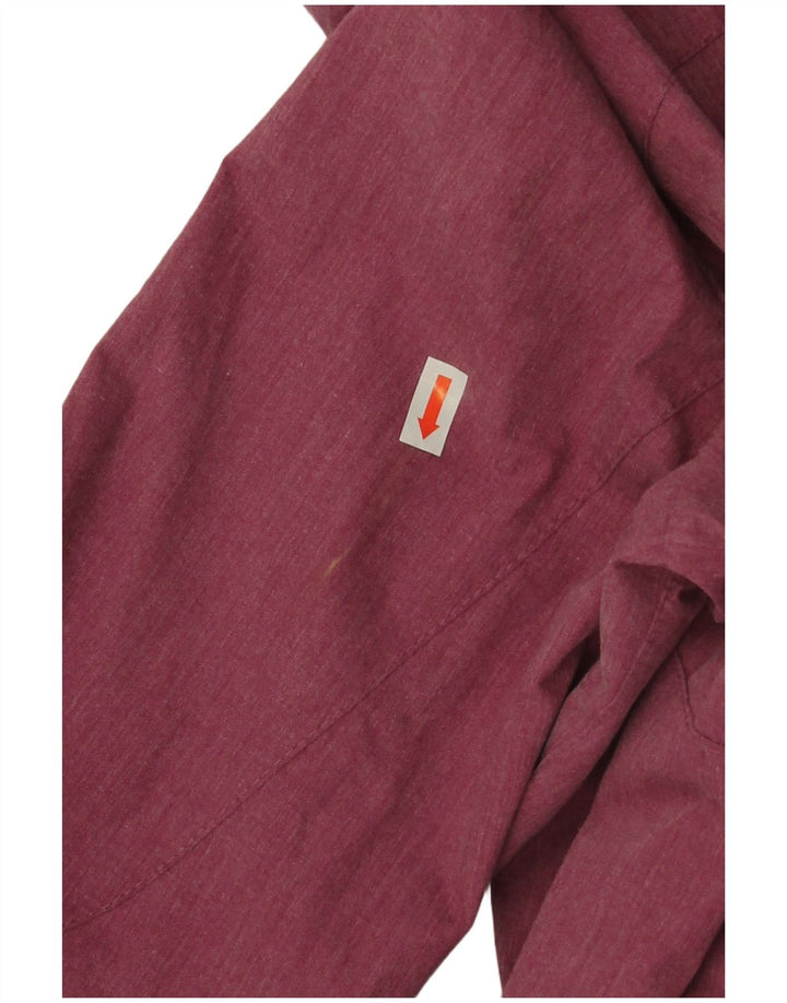 Jack Wolfskin Damen-Windbreakerjacke mit Kapuze, UK 10, Größe S, rosa, Polyester