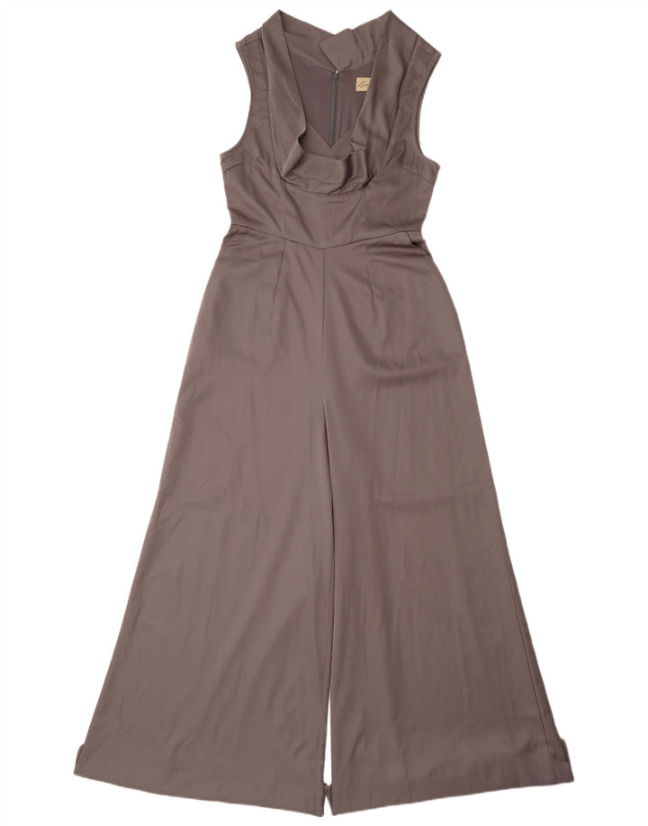 LINDY BOP Damen-Overall, ärmellos, UK 10, Größe S, grau, Polyester