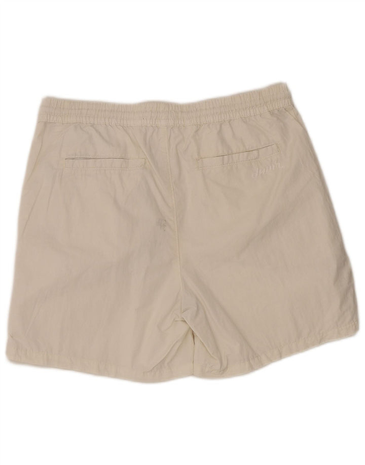 ZARA Herren Cargo-Shorts, Größe L, W32, weiße Baumwolle