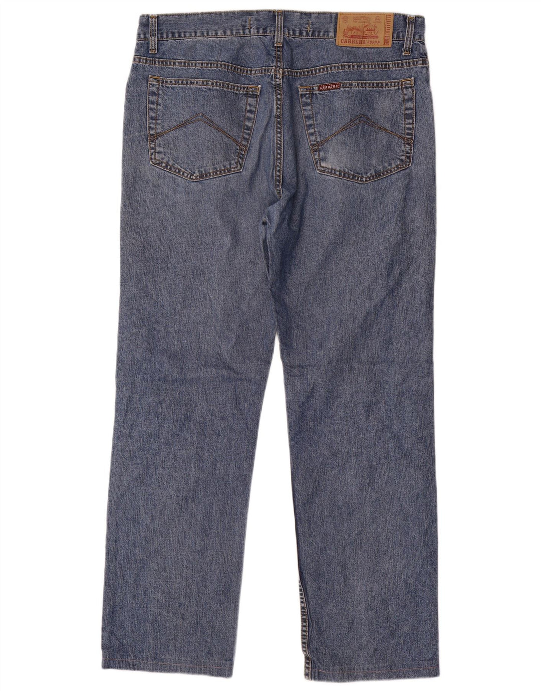 CARRERA Herren 700 Regular Fit Straight Jeans W36 L30 Blaue Baumwolle
