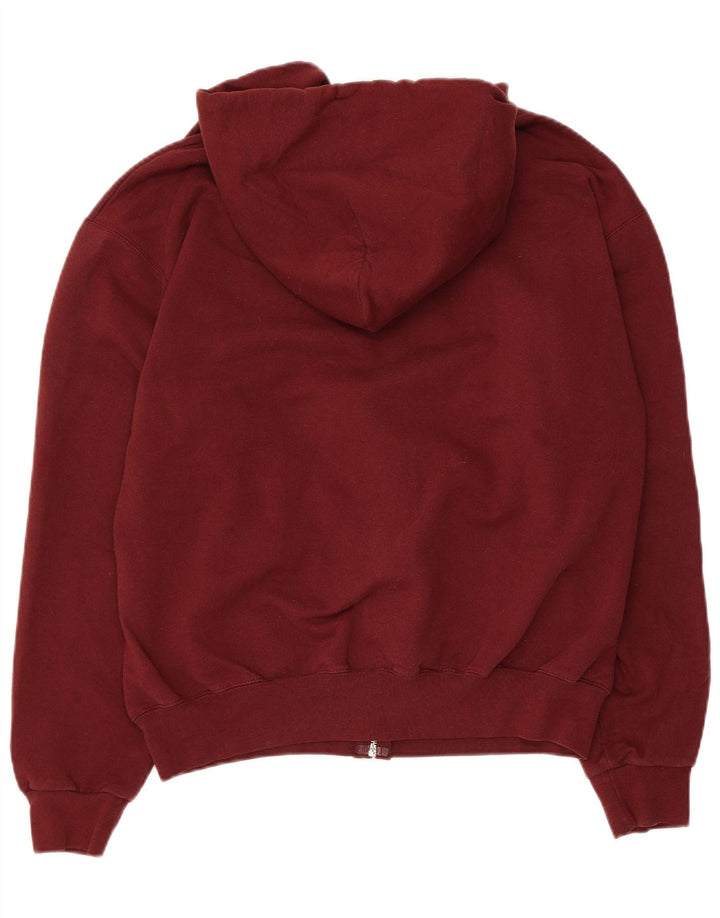Champion Damen-Kapuzenpullover mit grafischem Reißverschluss, Gr. 14, mittleres Kastanienbraun