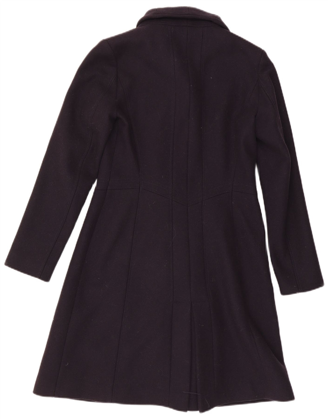 Reiss Damenmantel UK 10 Small Lila Wolle