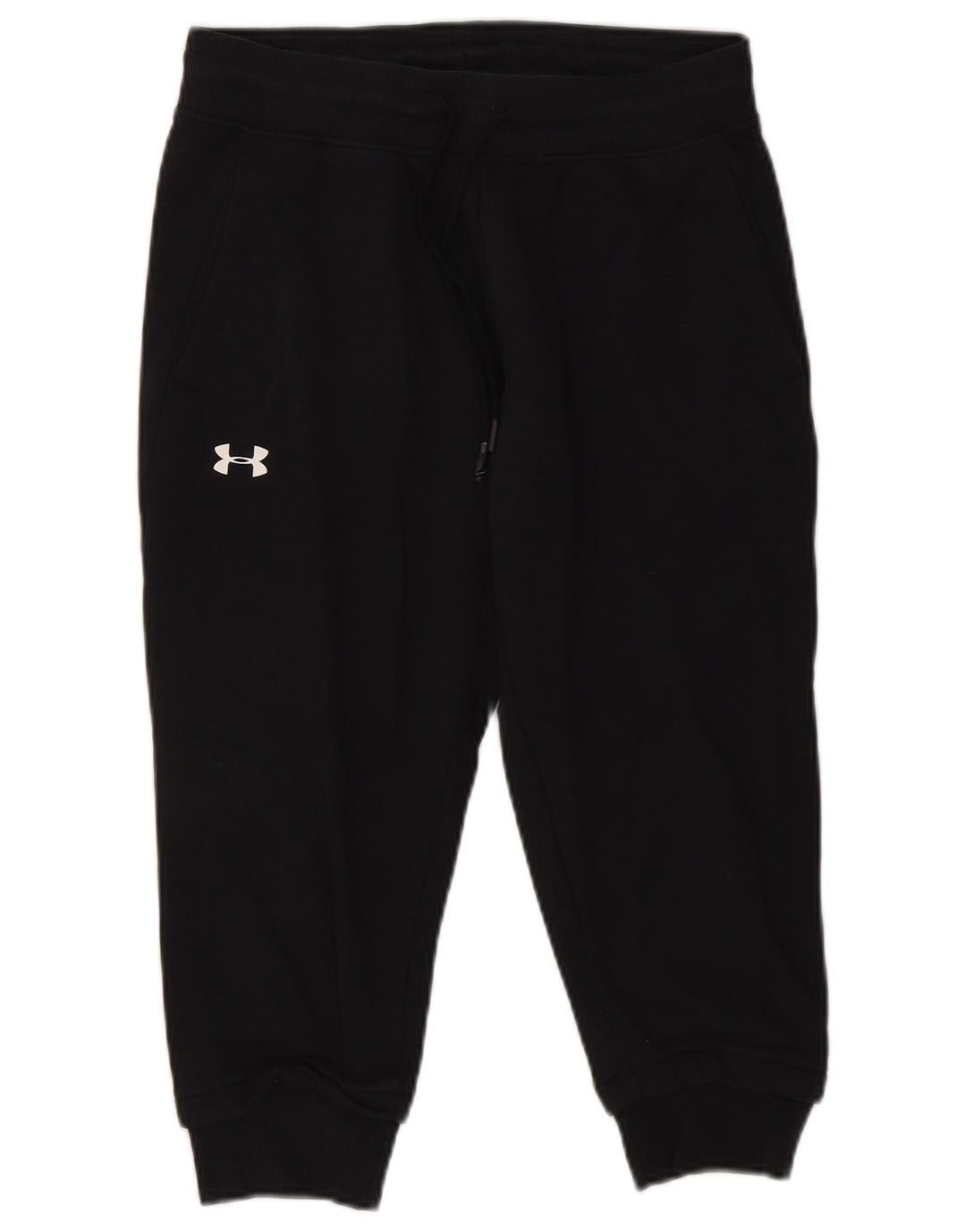 Under Armour Herren Capri-Trainingshose, Jogginghose, Größe S, Schwarz, Baumwolle