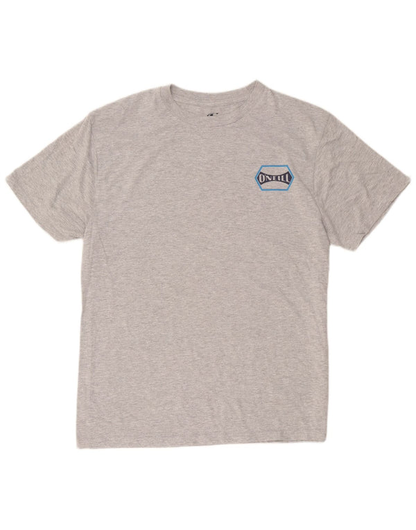 O'Neill Herren Modern Fit Graphic T-Shirt Top Large Grau Baumwolle