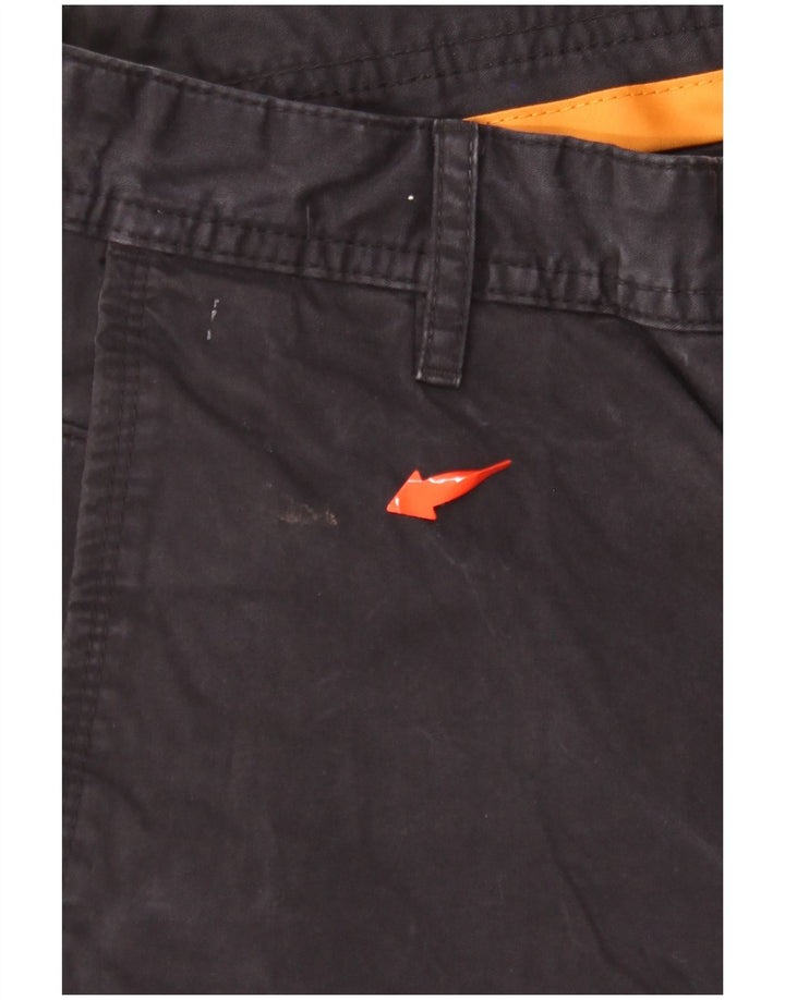 HUGO BOSS Herren-Chinohose mit normaler Passform, W32 L32, marineblaue Baumwolle