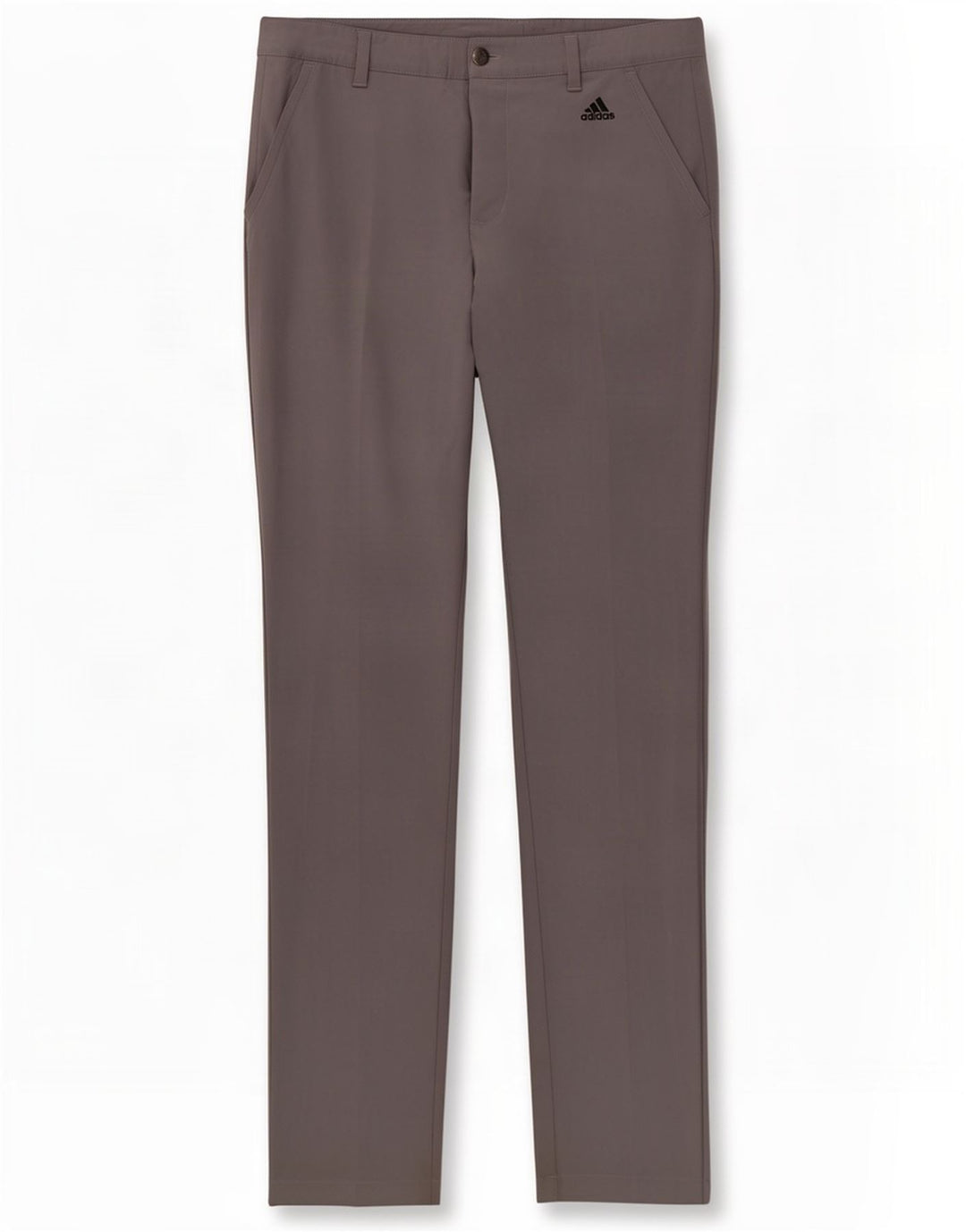 Adidas Herren Slim Chino Hose W32 L34 Grau Polyester