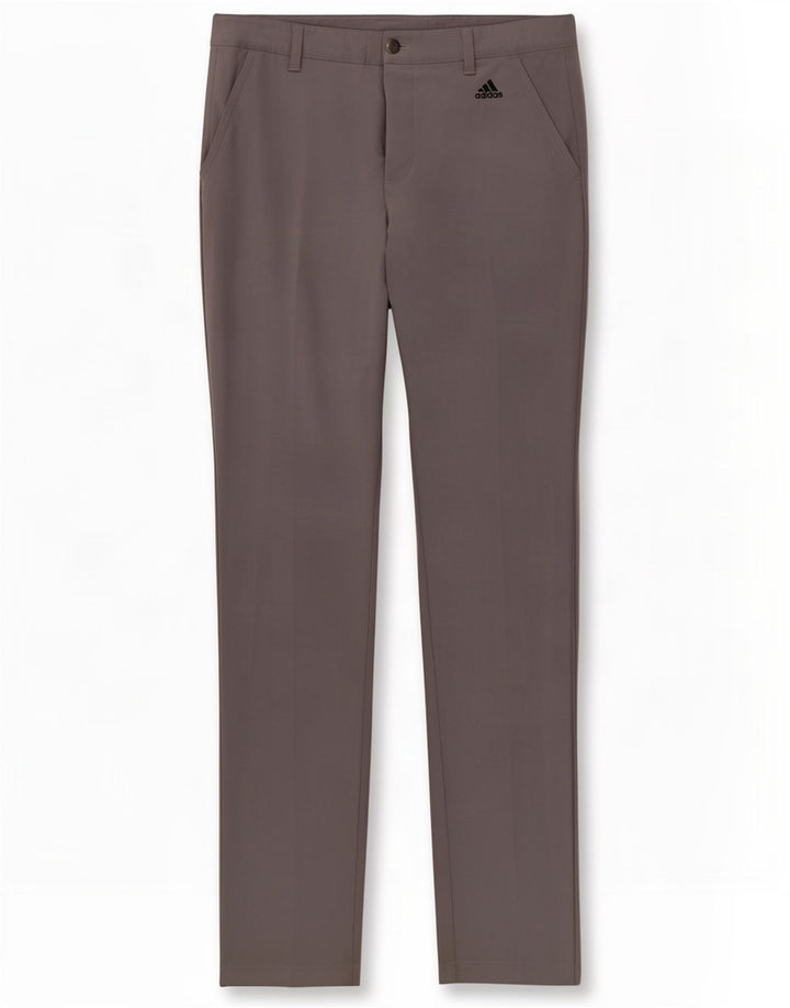Adidas Herren Slim Chino Hose W32 L34 Grau Polyester