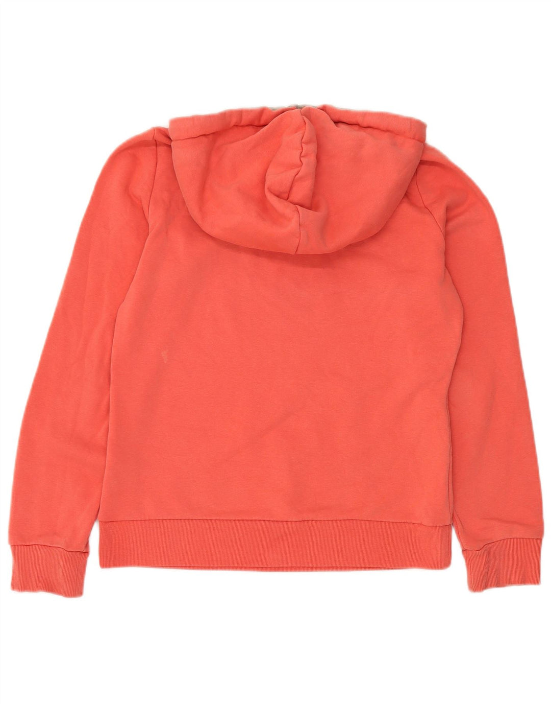 O'NEILL Womens Graphic Hoodie Pullover UK 14 Mittelorange Baumwolle