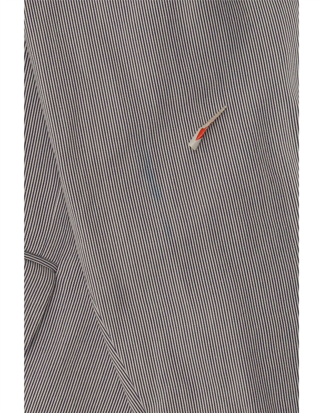 Tommy Hilfiger Herren-Blazer mit 2 Knöpfen, IT 50, groß, grau, Nadelstreifen