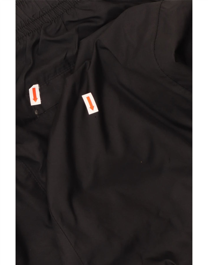 NIKE Herren-Trainingshose, Jogginghose, klein, schwarzes Nylon