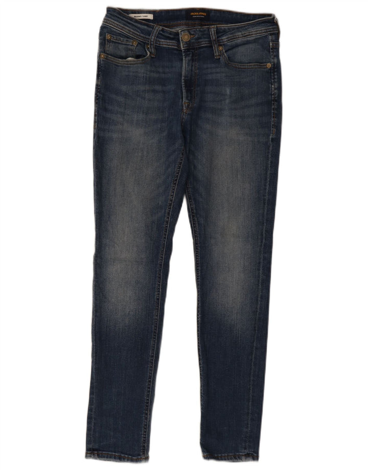 Jack & Jones Herren Liam Skinny Jeans W30 L30 Blau