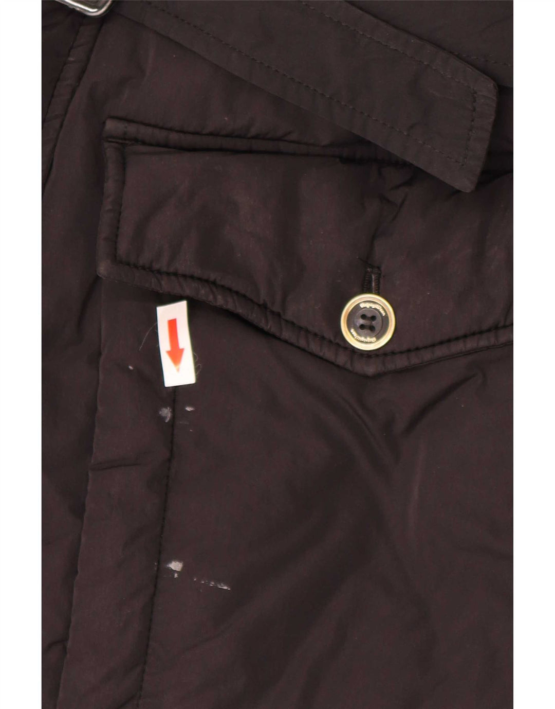 Refrigiwear Wattierter Damenmantel UK 14 Large Schwarz Polyamid