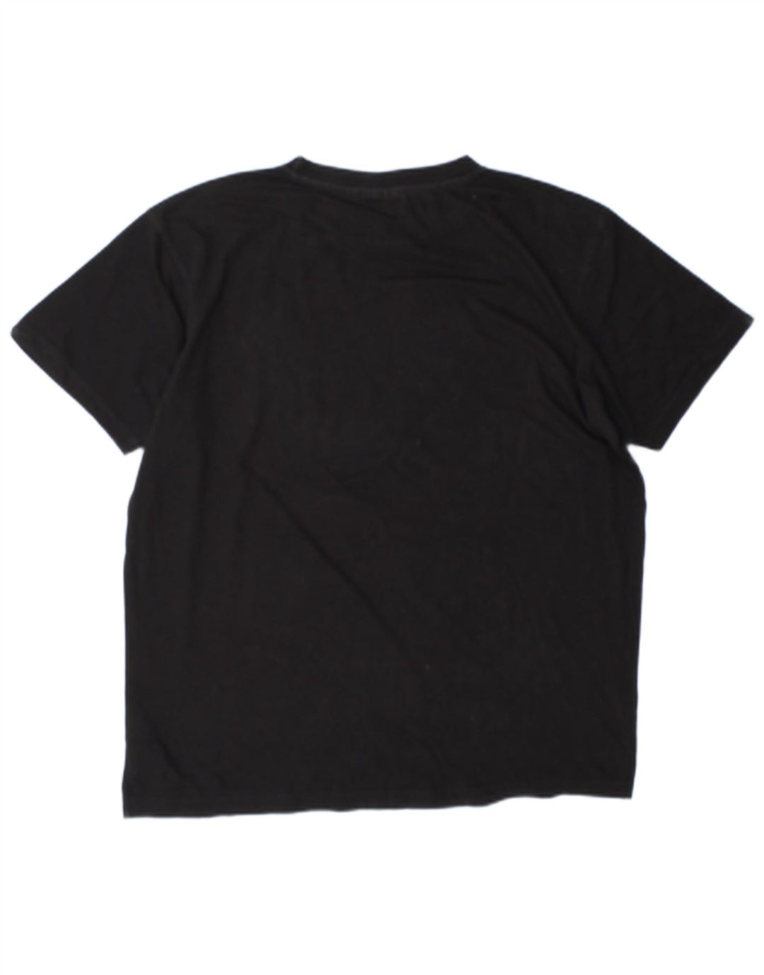 Fila Herren-T-Shirt mit Grafik, groß, aus schwarzer Baumwolle