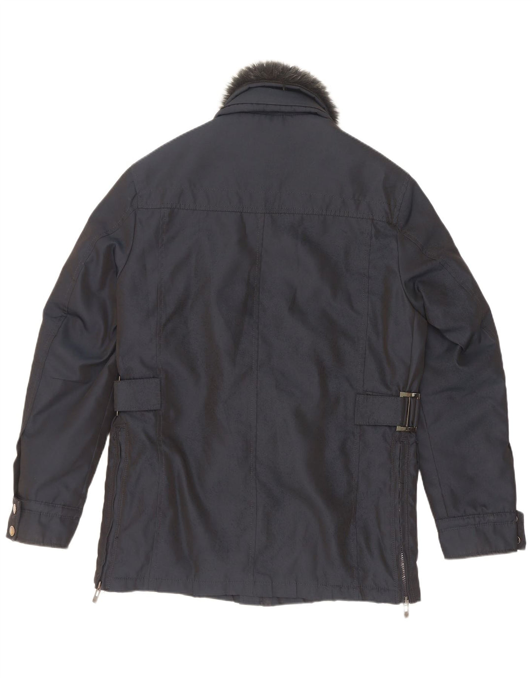 Wampum Herren-Utility-Jacke UK 38 Mittelmarineblaues Polyester