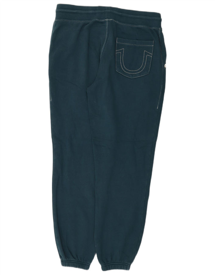 True Religion Herren-Trainingshose, Jogginghose, Mittelgrün