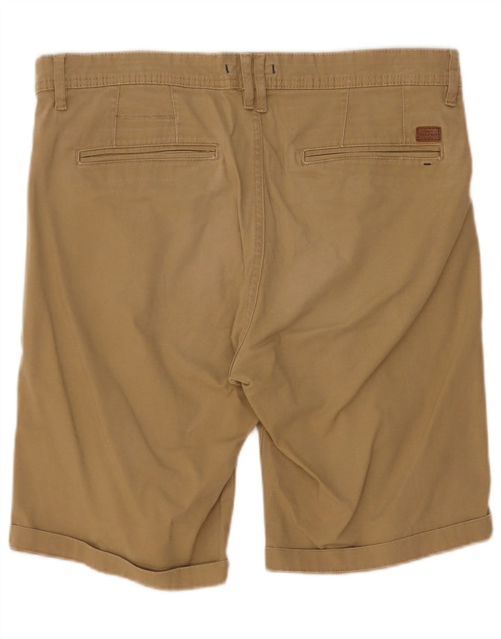 Zara Herren Chinoshorts EU 40 Medium W31 Beige Baumwolle