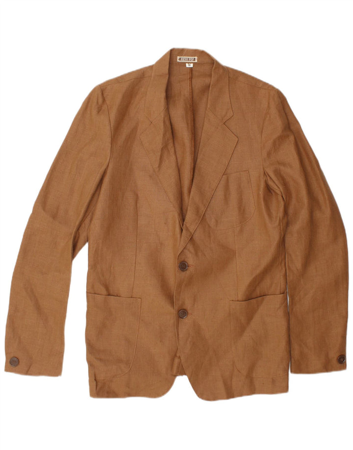 Vintage Herren Blazer Jacke UK 36 Small Brown