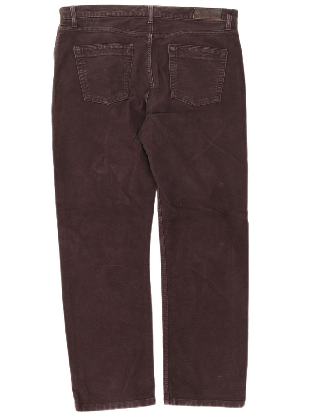 Marks & Spencer Herren-Freizeithose, normal, W36, L31, braun, Baumwolle