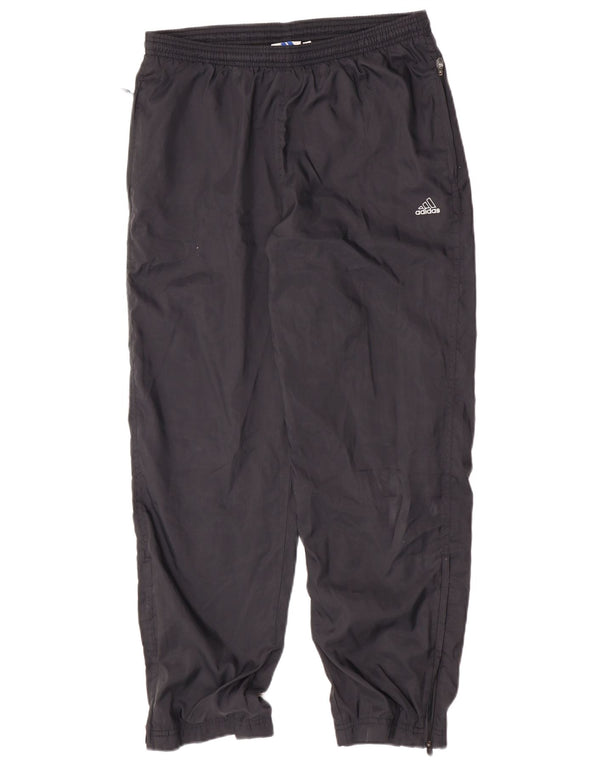 Adidas Damen Trainingshose Jogger UK 14 Large Schwarz Polyester