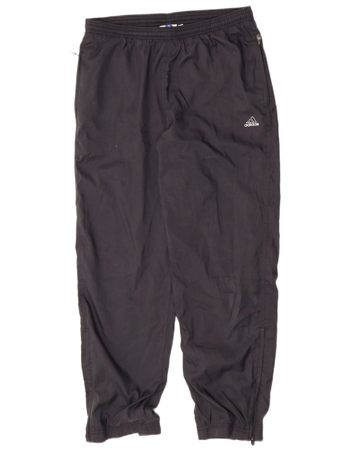Adidas Damen Trainingshose Jogger UK 14 Large Schwarz Polyester