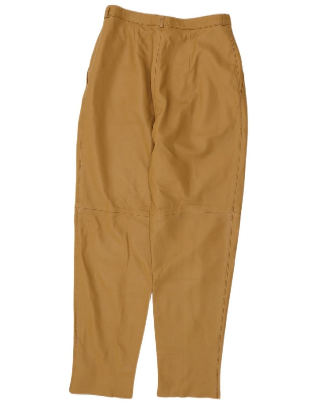 RAY MARJORY Damen-Lederhose mit Zapfen IT 42 Medium W28 L30 Khaki