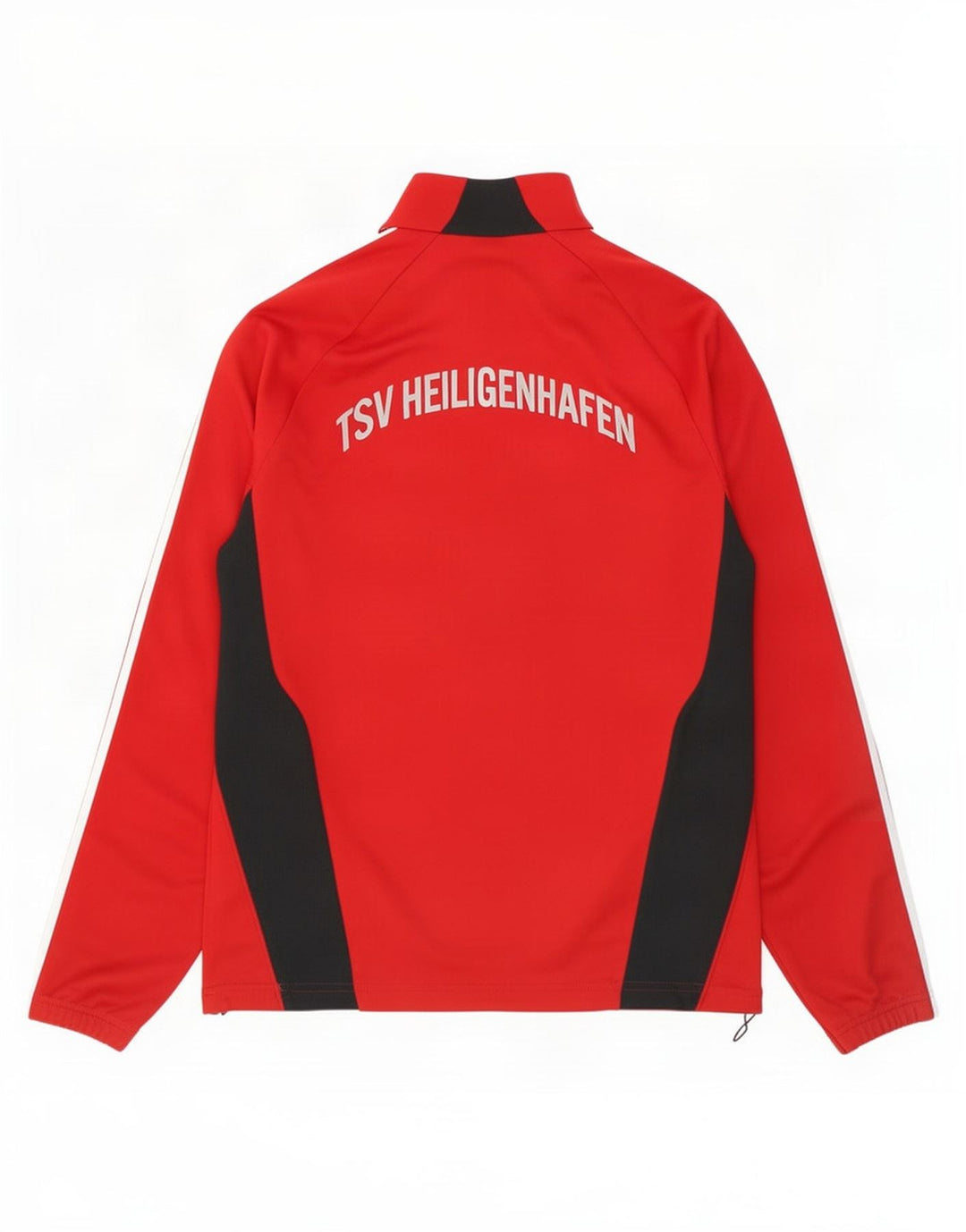 Adidas Herren-Trainingsanzug mit grafischem Pullover, UK, Größe 44/46, Größe L, Rot, Farbblock