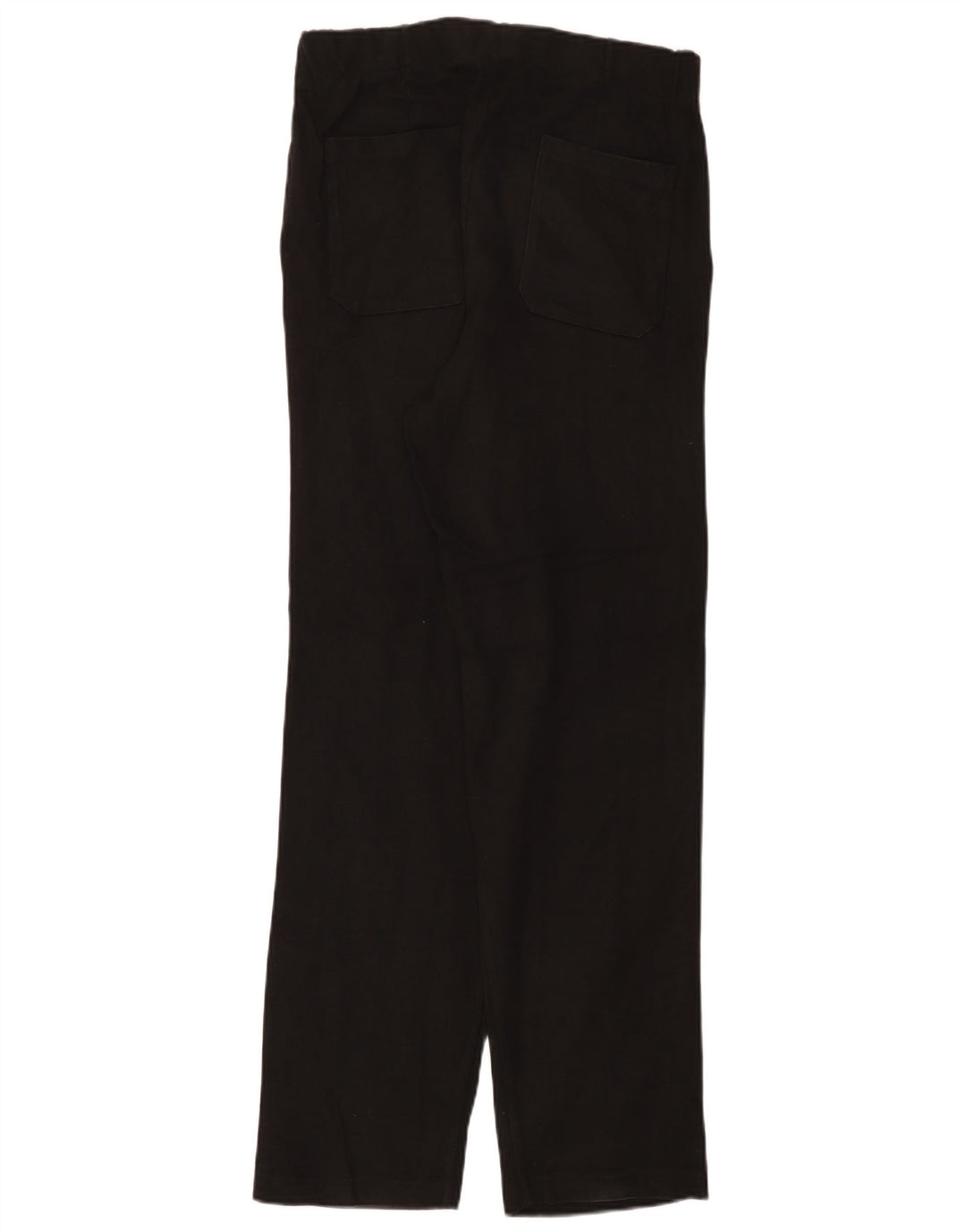 Gerade Chino-Hose für Herren von Zara, mittelgroß, W31, L31, schwarze Baumwolle