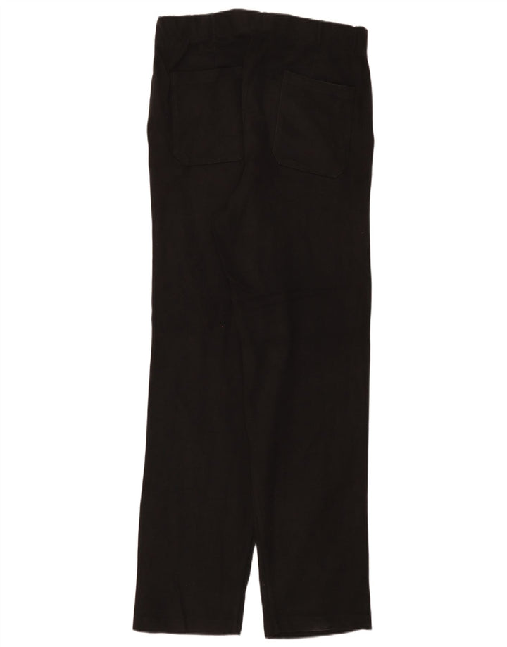Gerade Chino-Hose für Herren von Zara, mittelgroß, W31, L31, schwarze Baumwolle