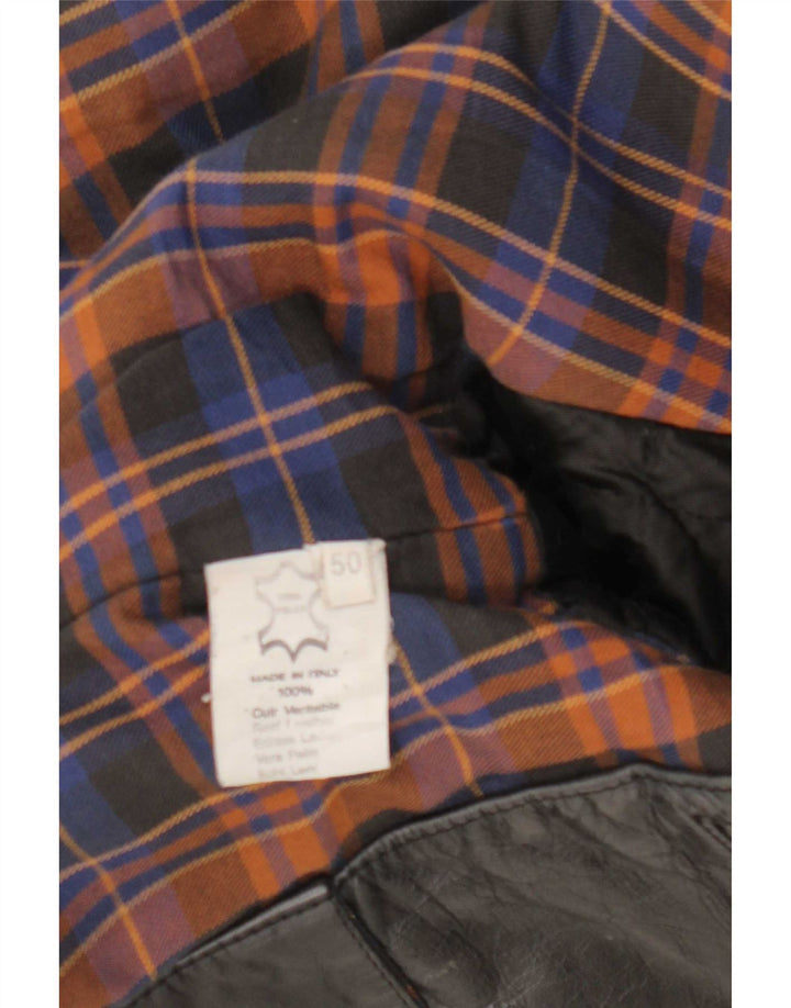 The Bridge Herren Lederjacke IT 50 Large Schwarz